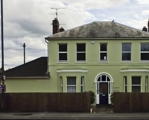 Original Cheltenham Chiropractic Clinic Building on Granley Road