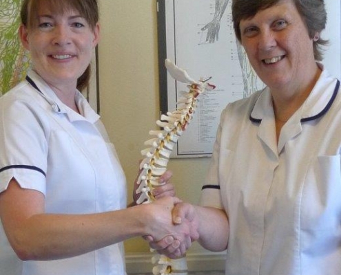 Chiropractors Catherine Owers and Rita Hemmings